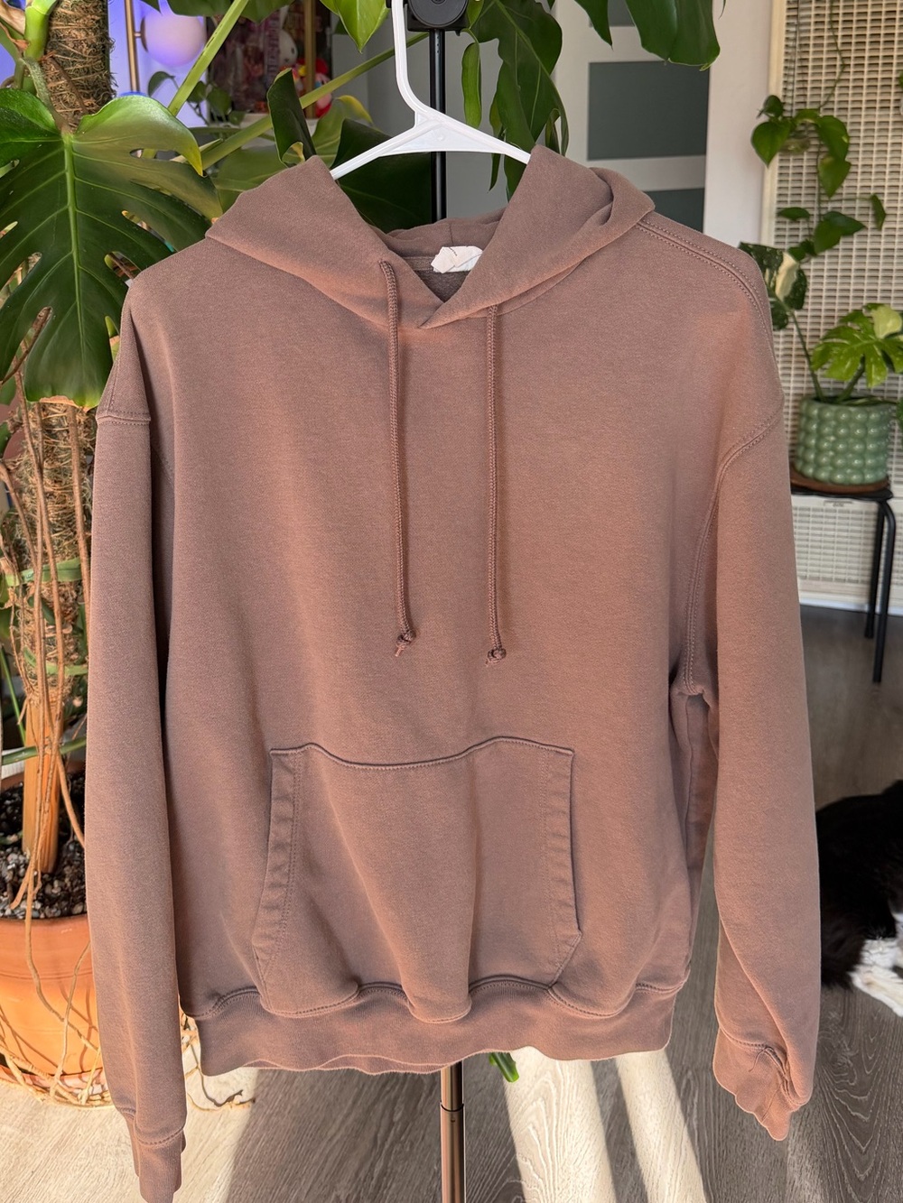 GAP Men's Brown Hoodie Sweatshirt